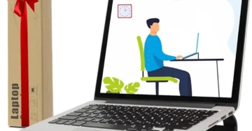 AMEXTRON Adjustable Portable Laptop Stand