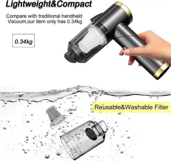 Xydrozen Handheld & Portable Vacuume - Image 5