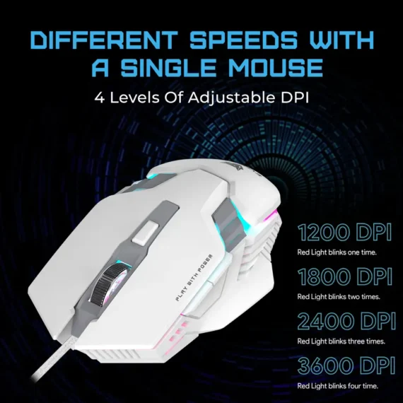 EVOFOX 3600 DPI Gaming Mouse - Image 4